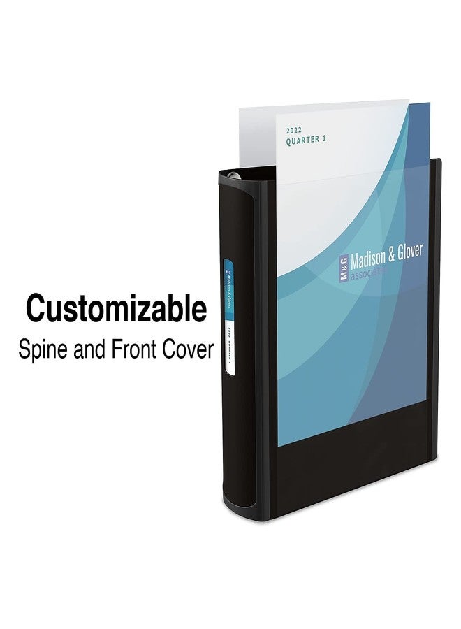 Staples Better Binder, 5" D-Ring, Black – Heavy-Duty 3-Ring Binder with Reinforced Spine, Holds 1050 Sheets for High-Capacity Storage - Image 3